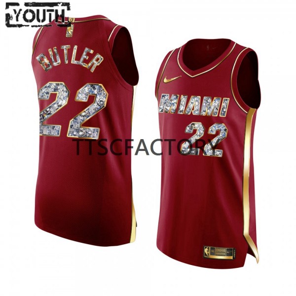 Miami Heat Trikot Jimmy Butler 22 Nike 2022 Playoffs Rot Swingman - Kinder Miami Heat Trikot Jimmy Butler 22 Nike 2022 Playoffs Rot Swingman - Kinder